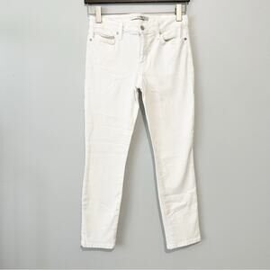 Joe's Jeans Women's Skinny White denim size 29 mid rise